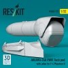 RESKIT RSU32-0177 AN/AVQ-26A PAVE Tack pod with pilon for F-4 Phantom II (3D Printed) (1/32)